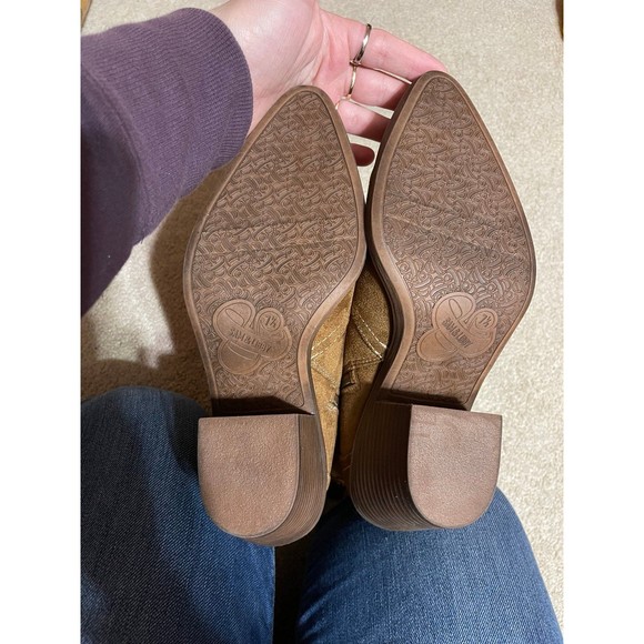 Sam And Libby Women's Brighton Western Booties size 7.5 - Picture 5 of 6